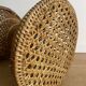 Vintage rattan and cane stool