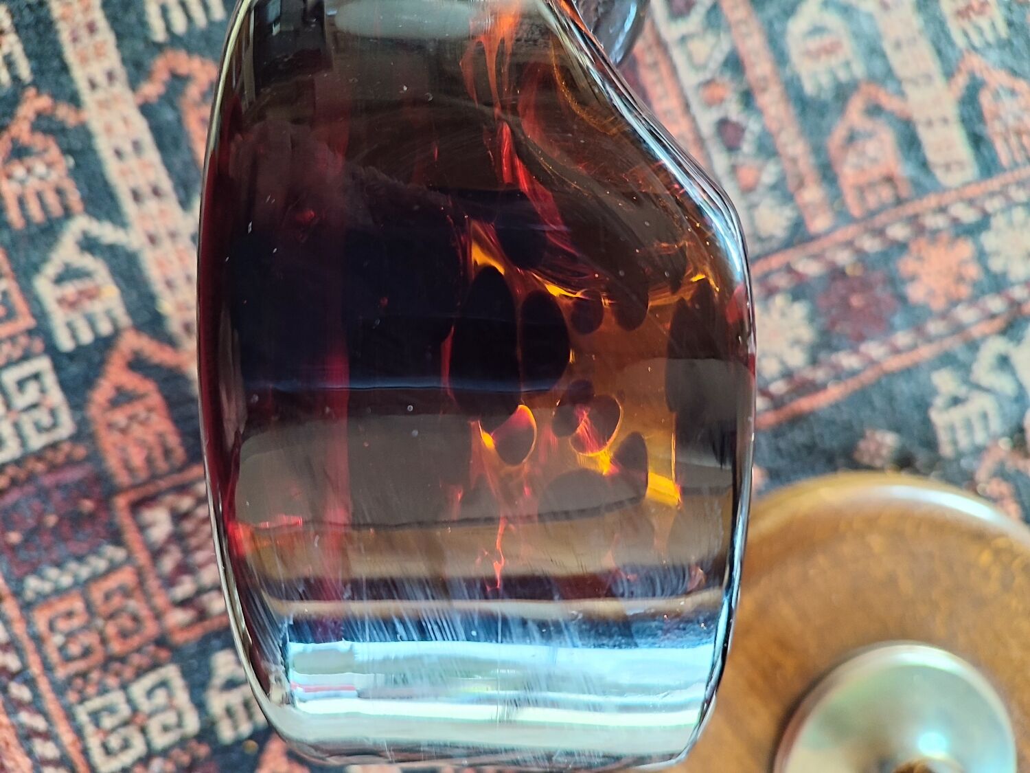 Cigarette ashtray pocket emptier, Murano Vincenzo Nason