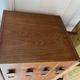 Scandinavian style chest of drawers in vintage teak