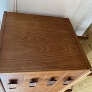 Commode style scandinave en teck vintage