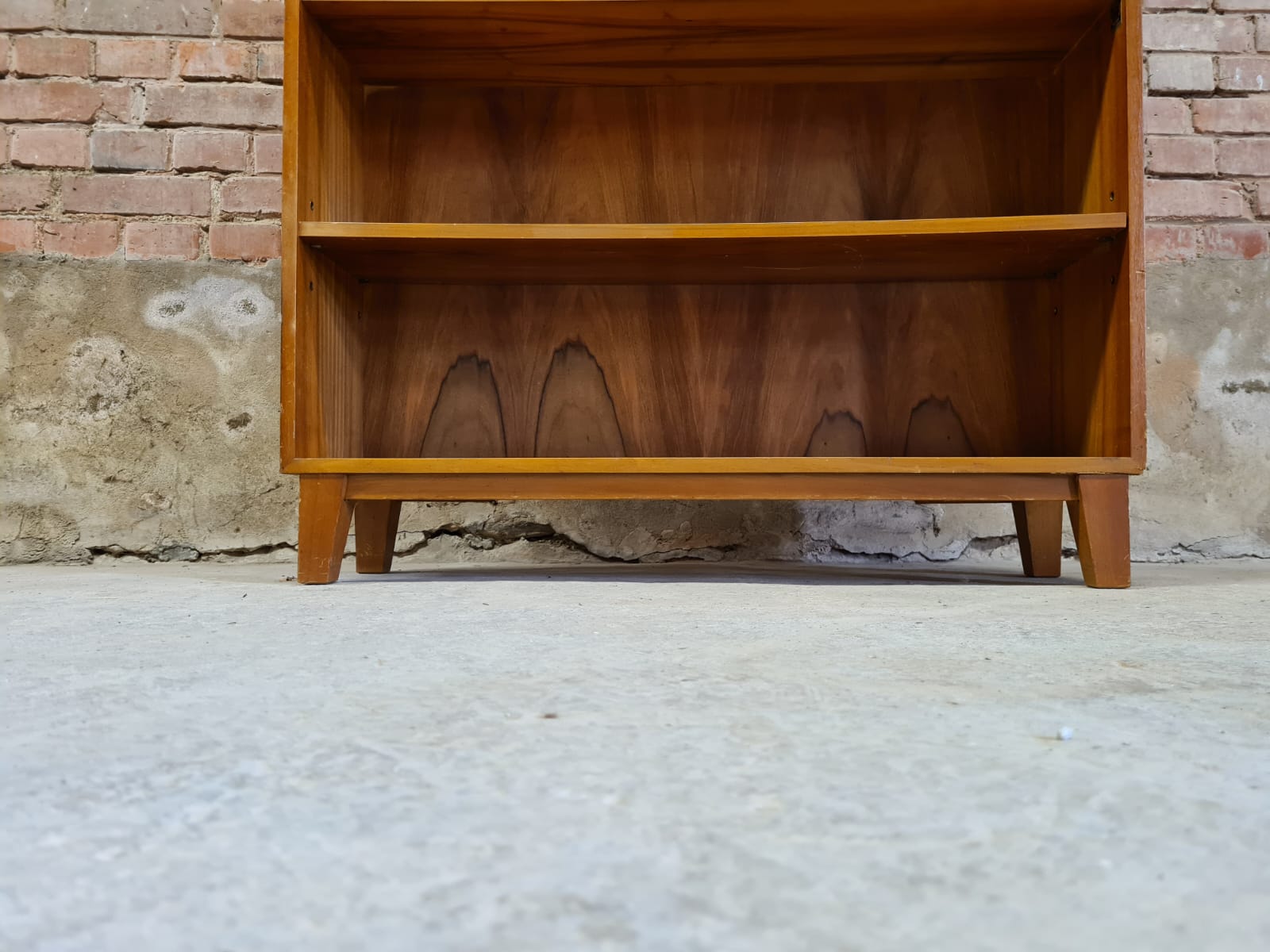 Vintage bookcase foot compass