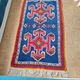 Handmade Berber Rug Blue Majorelle & Red - 112 x 200 cm
