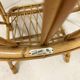 Fauteuil lounge rotin Audoux Minnet - Années 60
