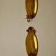 Pair of Swedish Mid-Century Brass Wall Sconces