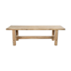 Table de ferme en chêne brut