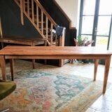 Danish Farmhouse Table with Patina