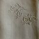 Pair of 19th century trousseau pillowcases in Louis Philippe linen thread