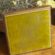 Ceramic and wood trivet
