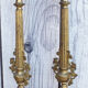 Pair of church candlesticks 57 cm high