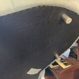 Canape design roche bobois blue leather