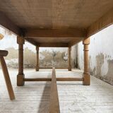 XXL solid oak table 3m2