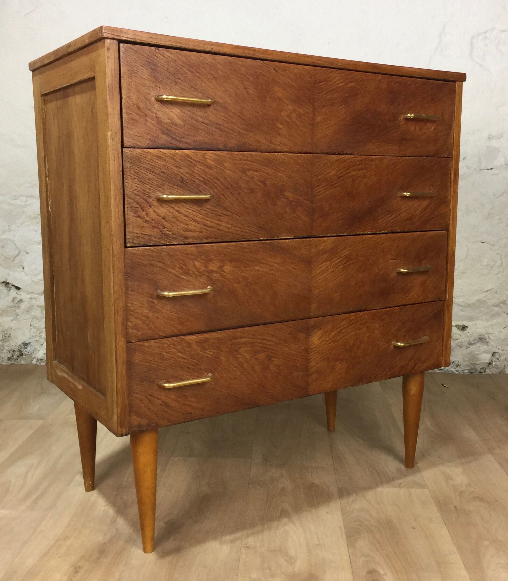 Chest of drawers 4 drawers 60s