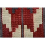 1970s Turkish Oushak Handmade Wool Cotton Orange Kilim Runner 72x252