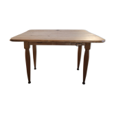 Table de ferme carrée en chêne