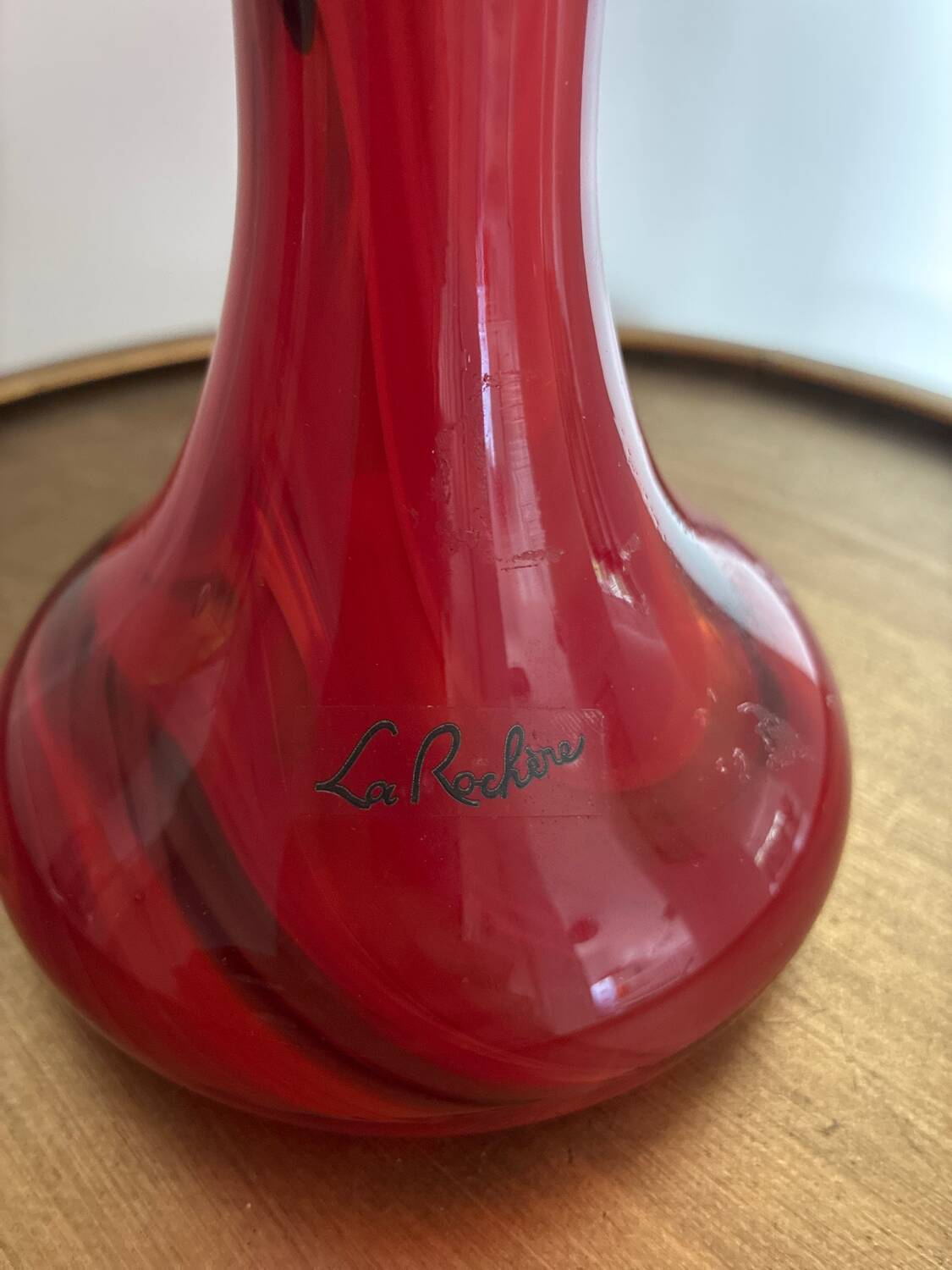 La Rochère Red Volubilis Vase