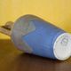 Flamed glazed stoneware bottle, Fournier Demars St-Amand alcohol bottle, amphora vase