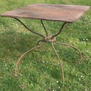 Old garden coffee table