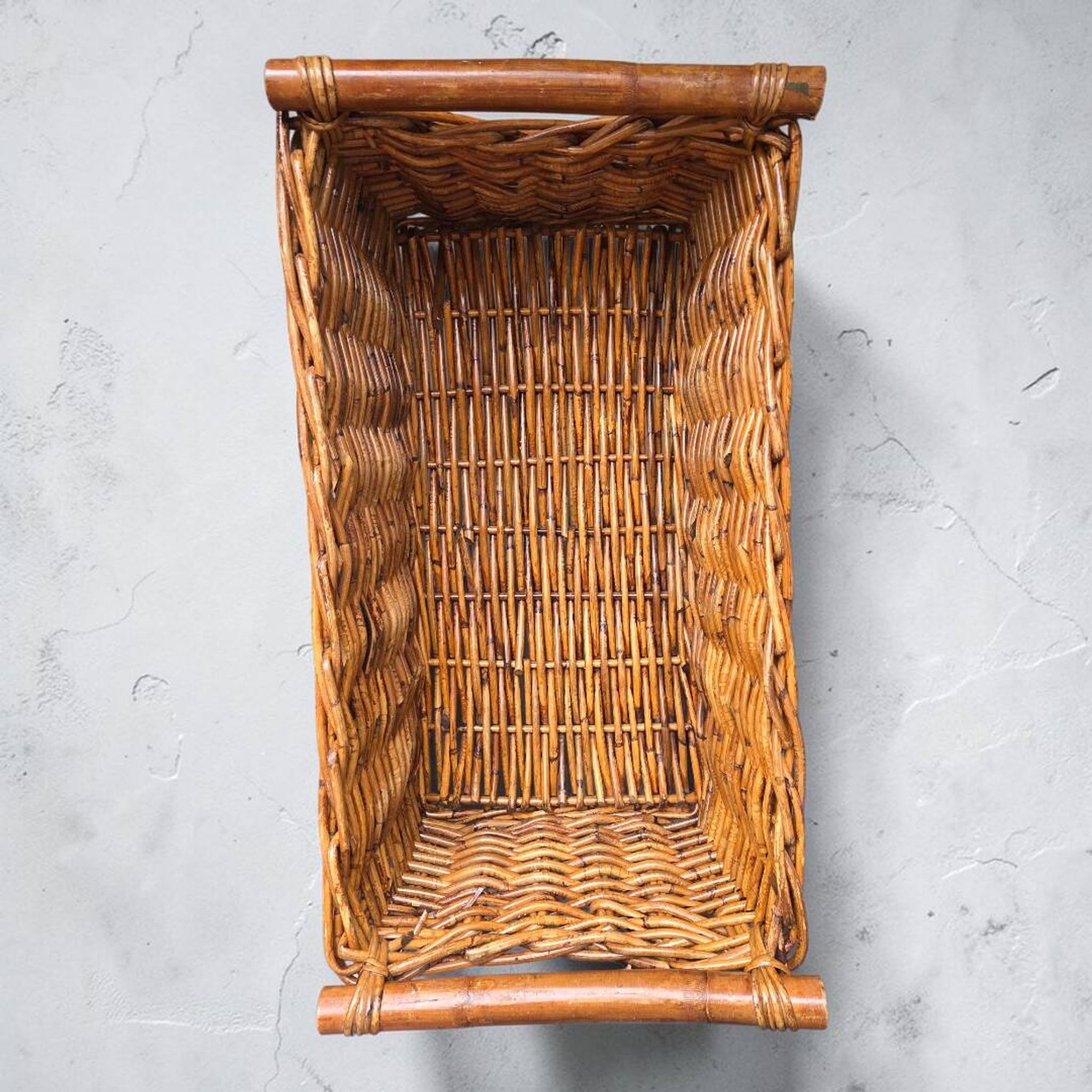 Large wicker basket