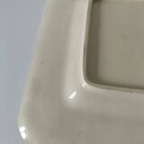 Large antique Gien earthenware dish – braided border – late 19th century