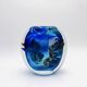 Vase Robert Pierini 2002 Studio Glass 6.3kg Inclusion Polychrome Signed