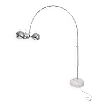 Arco floor lamp. 3 Eyeball spotlights. Italy 60s