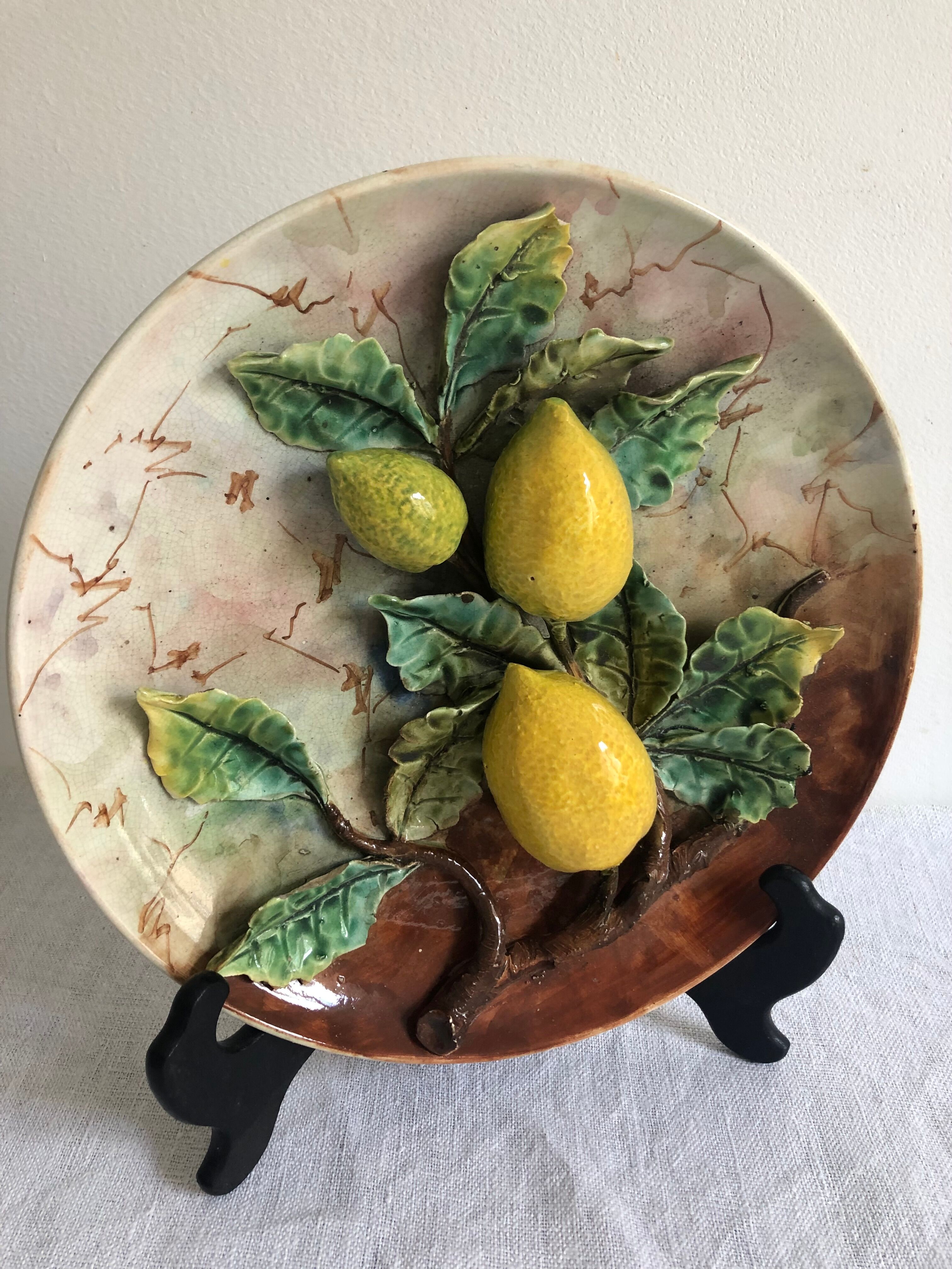 Slurry plate, lemons