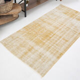 Tapis turc jaune 189x93