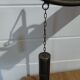 Brass balance lamp. Delmas.