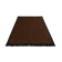 Moroccan Berber Mrirt rug in tobacco brown wool, black weave – 210 × 300