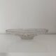 Vintage cut glass fruit bowl
