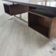 Design corner desk Gianni Moscatelli rosewood vintage 70s