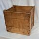 Solid and stable old wooden case