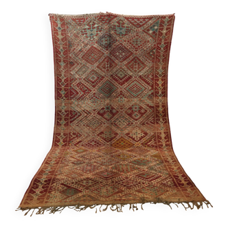 Tapis tribu zayane vintage 350 x 180 cm