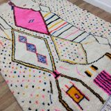 Azilal Berber rug in handmade wool 290 X 200 CM