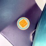 "LITA" Metal Wall Lamp Clamp Lamp with Green Reflector Vintage 70's