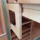 Folding desk says "Magic box" by designers Mummenthaler - Meier, Switzerland