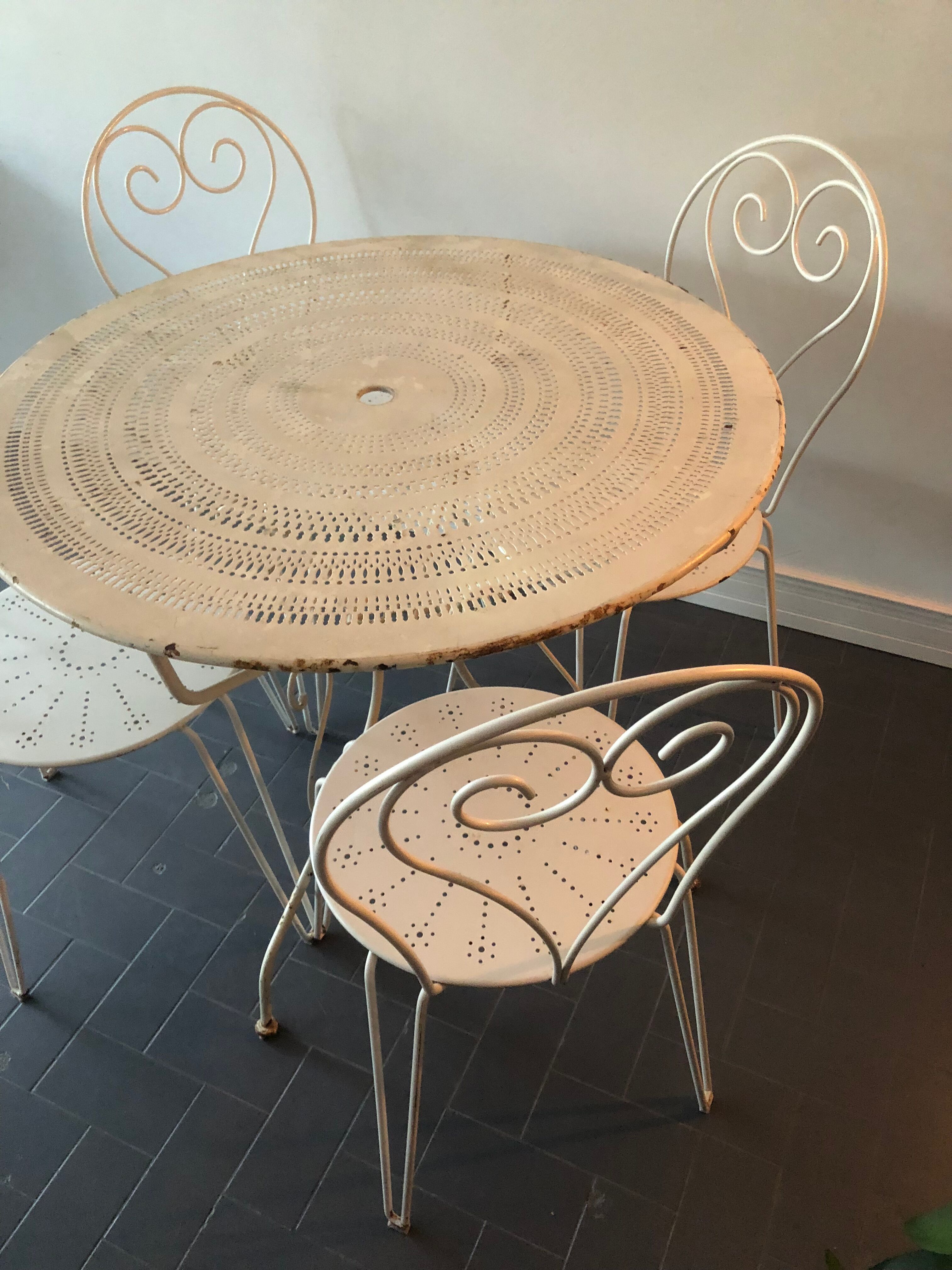 Old garden furniture