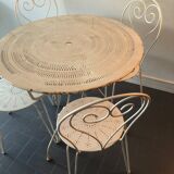 Old garden furniture