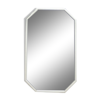 vintage silver mirror facet