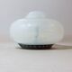Opaline Murano glass mushroom table lamp, Italy 1970s