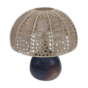 lampe grès années 70