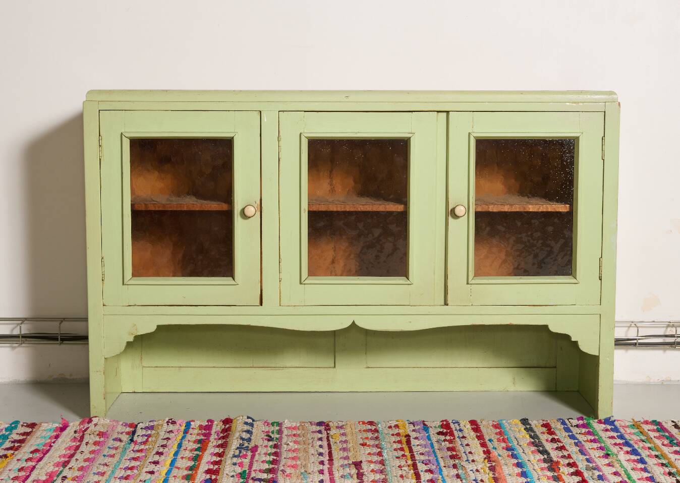 Vintage rustic sideboard, dresser, L120cm