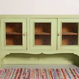 Vintage rustic sideboard, dresser, L120cm