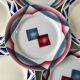 Set of 6 flat plates badonviller courville and sumatra 30s