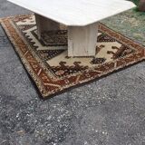 Travertine coffee table