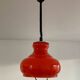 Opaline pendant light up and down from the 70s