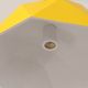 Vintage Bakelite origami-shaped yellow pendant light