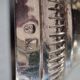 Silver metal salt and pepper shakers