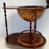 Bar cart vintage globe