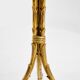 Lampadaire Maison Jansen feuillage bronze doré vers 1950